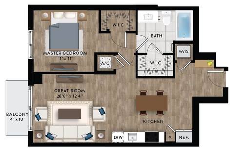 Floorplan Penthouse 6 layout