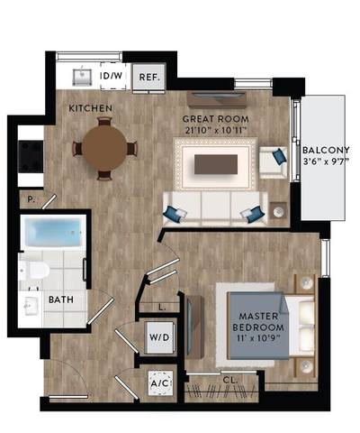 Floorplan A2 layout