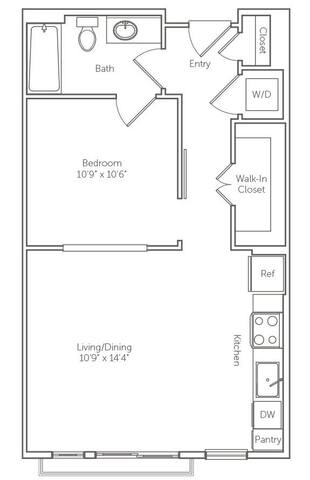 Floorplan A1 layout
