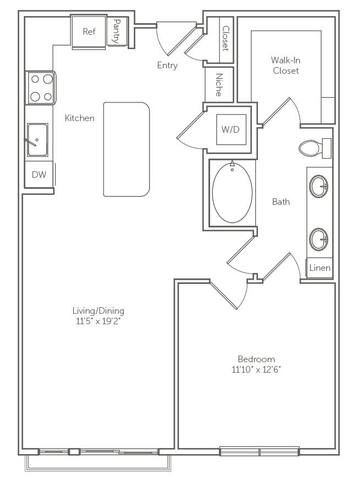 Floorplan A3 layout
