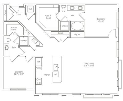 Floorplan B5 layout