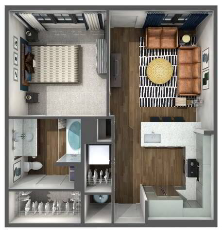 Floorplan A1 layout