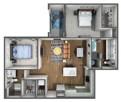 Floorplan B2 layout