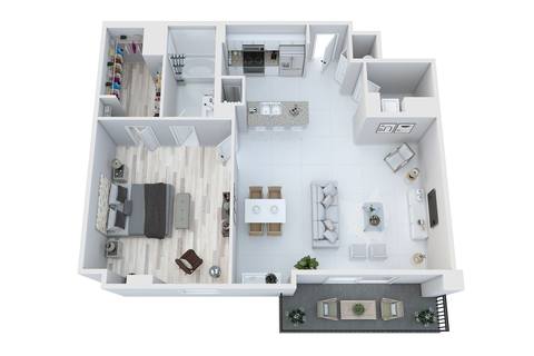 Floorplan Hibiscus layout