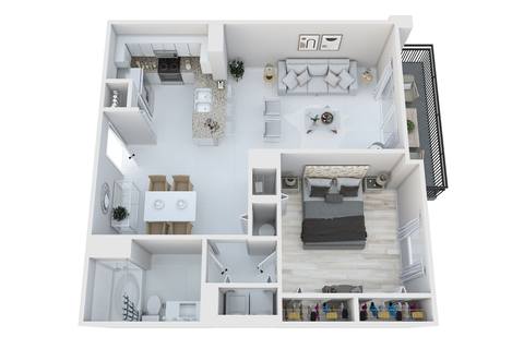 Floorplan Portofino layout
