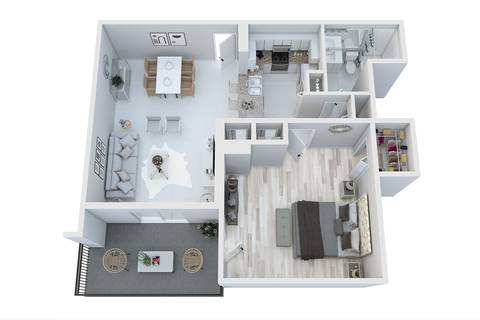 Floorplan Marbella 871 layout