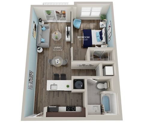 Floorplan San Luca layout