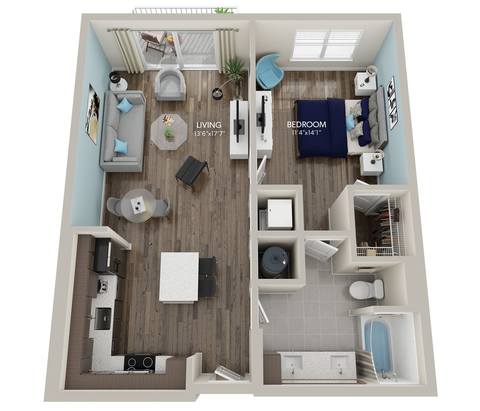 Floorplan Castello layout