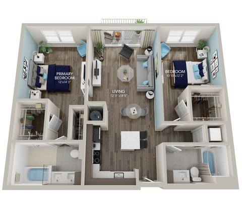 Floorplan Domenico layout
