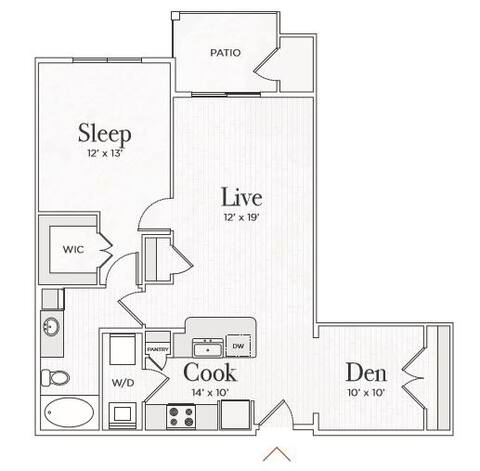 Floorplan Nicola I layout