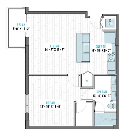 Floorplan R-4 layout