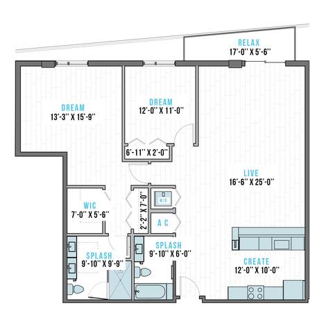 Floorplan T-15 layout