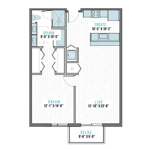Floorplan R-2B layout
