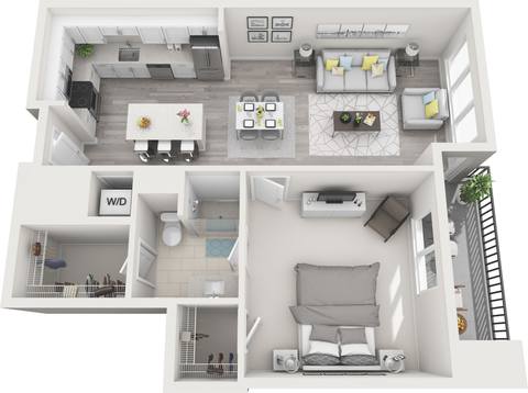 Floorplan A1 layout