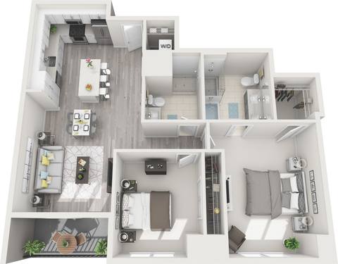 Floorplan B6 layout