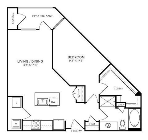 Floorplan A2 layout