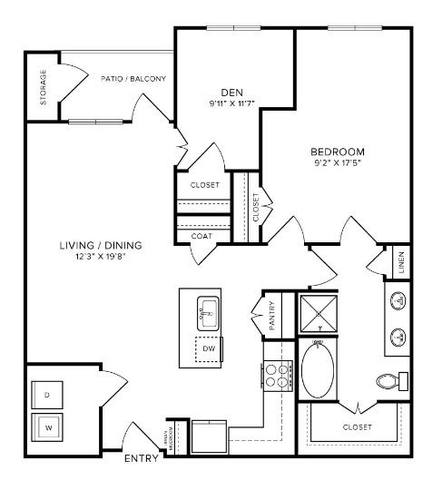 Floorplan A3 layout