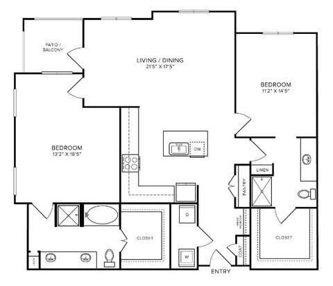 Floorplan B3 layout