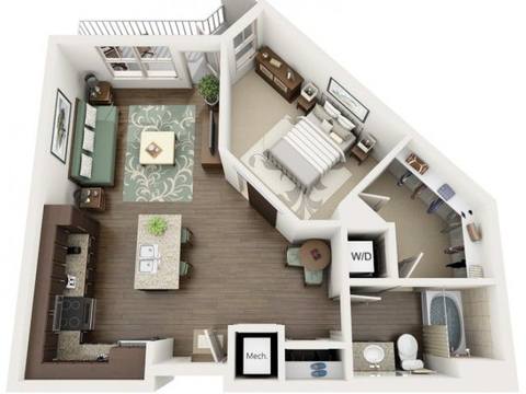 Floorplan Cobalt layout