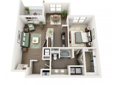 Floorplan Midnight layout