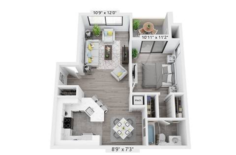 Floorplan The Antilla layout