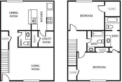 Floorplan B2 TH layout
