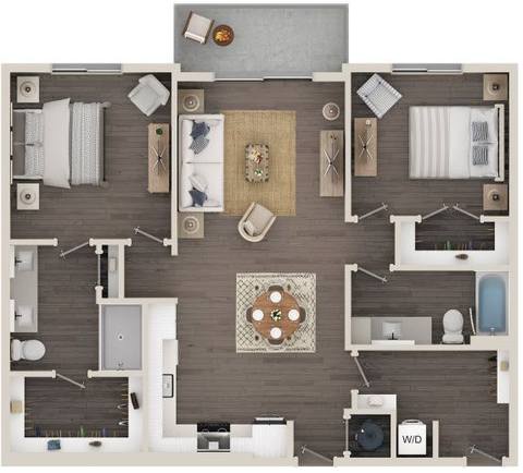 Floorplan B3 layout