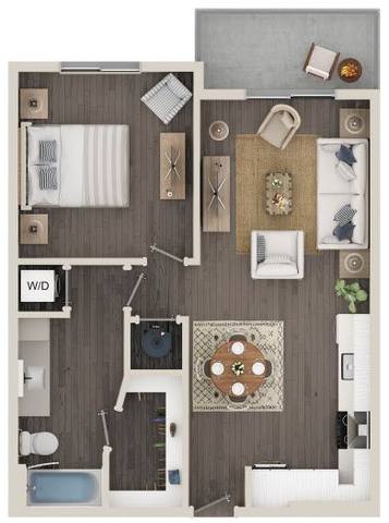 Floorplan A1 layout