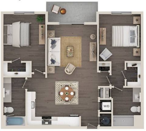 Floorplan B2 layout