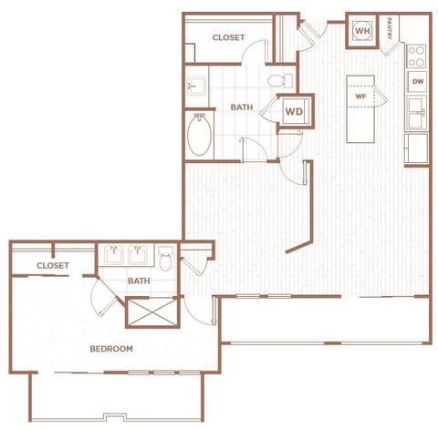 Floorplan B1E layout