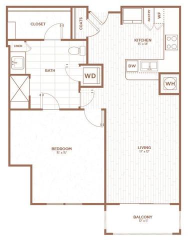Floorplan A1H layout