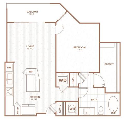 Floorplan A1F layout