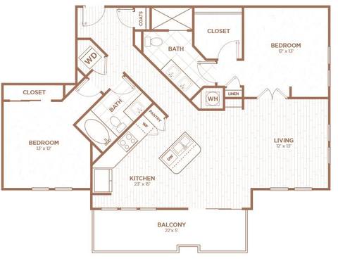 Floorplan B2F layout