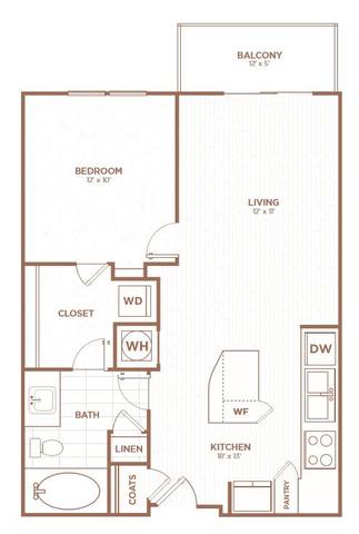 Floorplan A1B layout