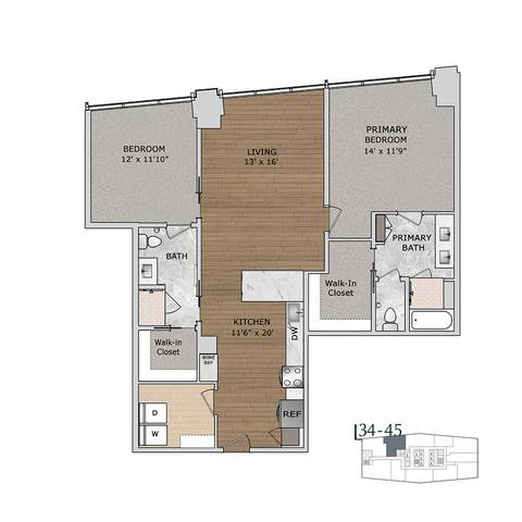 Floorplan B3 layout