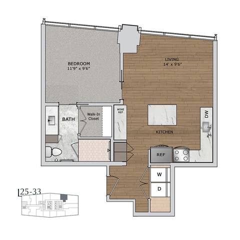Floorplan S1 layout