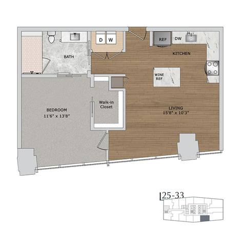 Floorplan A1 layout