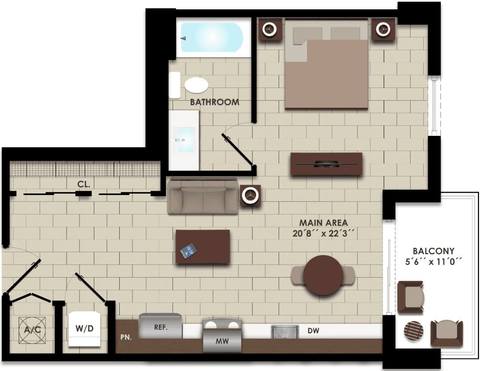 Floorplan S6 layout