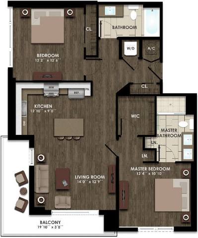 Floorplan B3 layout