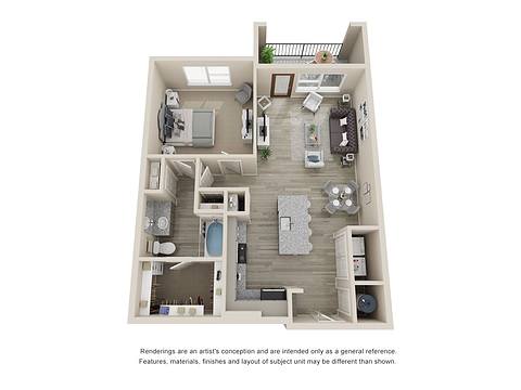 Floorplan A3 Attainable layout