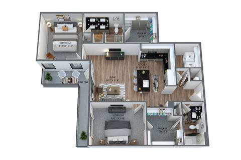 Floorplan B3 layout