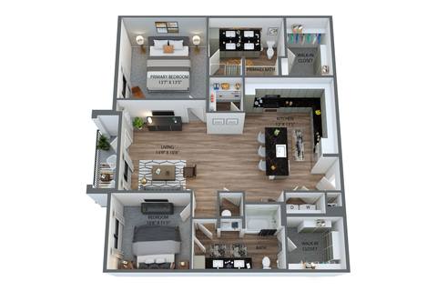 Floorplan B2 ALT 2 layout