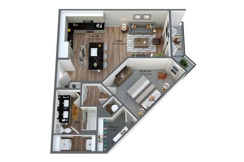 Floorplan A3 ALT 1 layout