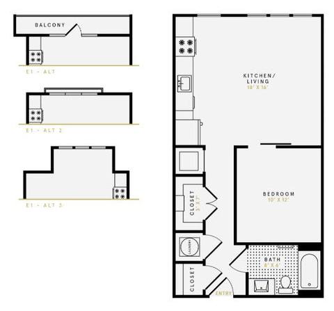 Floorplan The Tillander layout