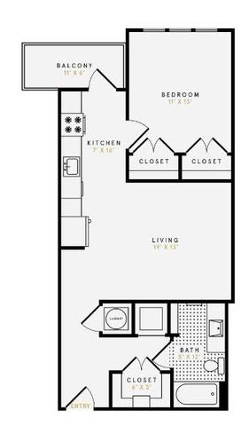Floorplan The Farnham layout