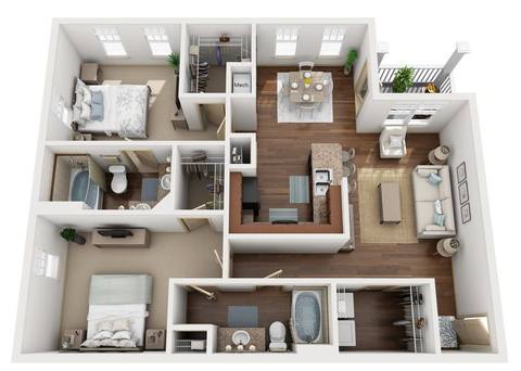Floorplan Anastasia layout