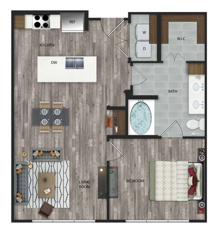 Floorplan A3 layout