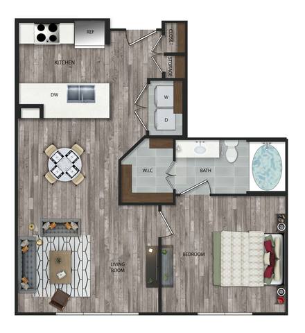 Floorplan A2 layout