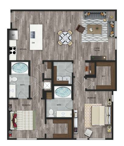 Floorplan B1 layout