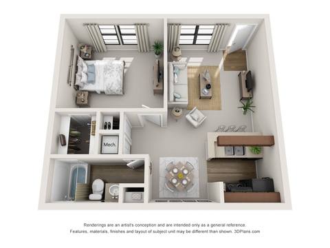 Floorplan A1 layout
